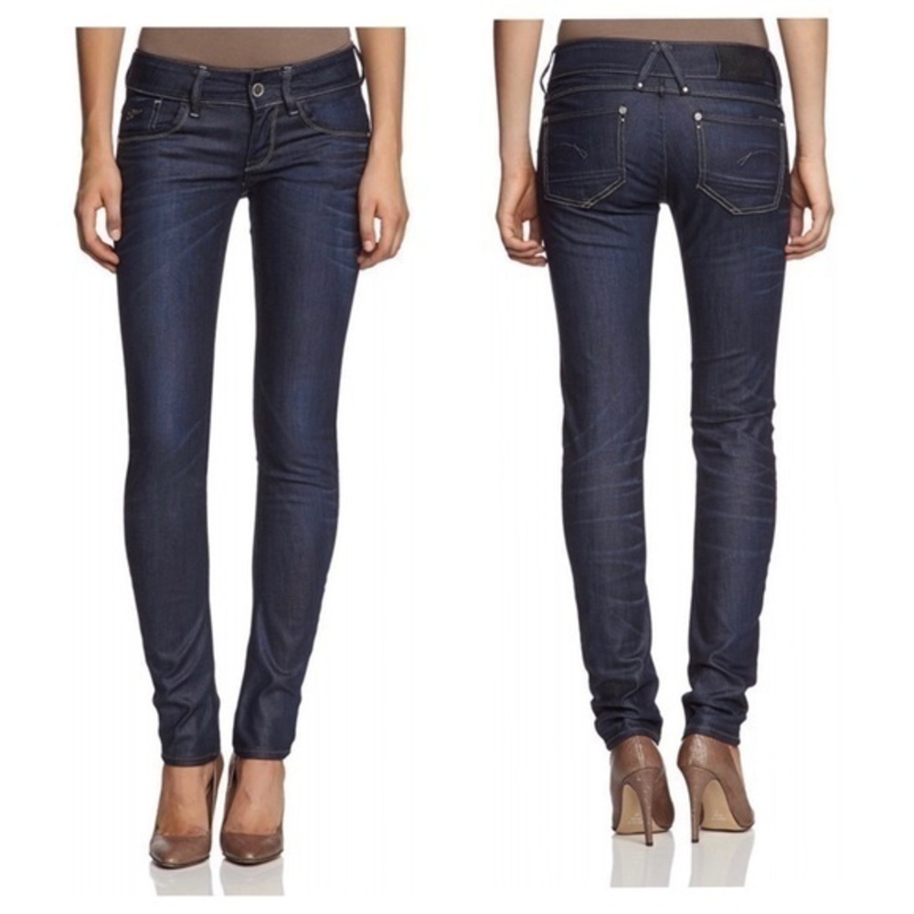 New with tags G-STAR RAW Lynn skinny jeans. 24X30 with 7” rise. Stretch